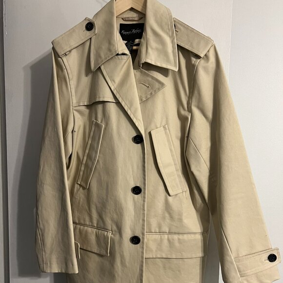 Jackets & Coats Mens Trench Rain Jacket Top Coat Medium Poshmark